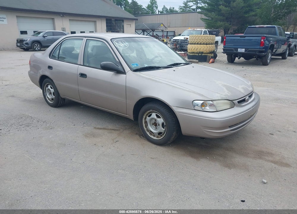 2000 TOYOTA COROLLA VE VIN: 2T1BR12EXYC269833