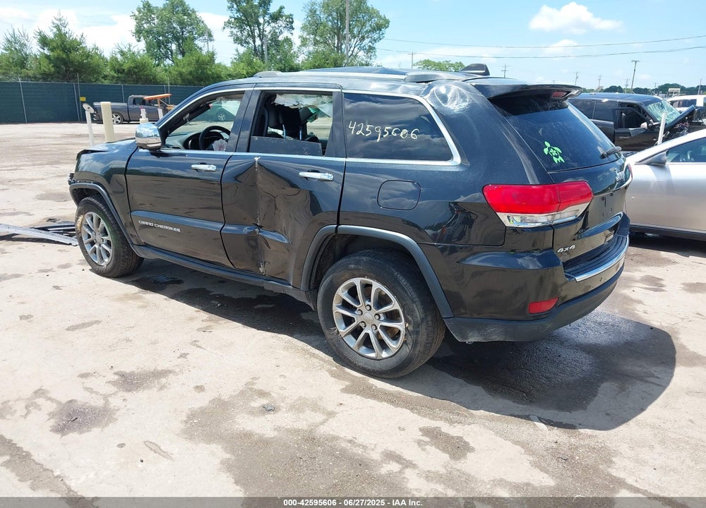 2016 JEEP GRAND CHEROKEE VIN: 1C4RJFBG1GC488630