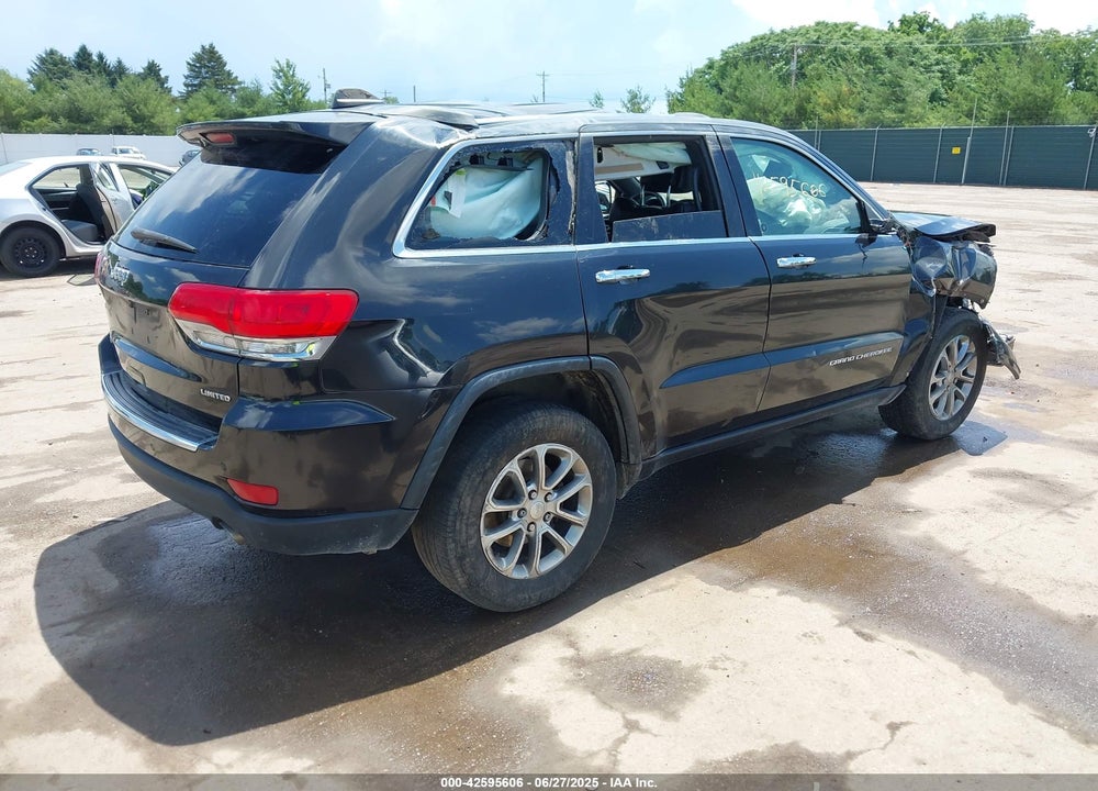 2016 JEEP GRAND CHEROKEE VIN: 1C4RJFBG1GC488630