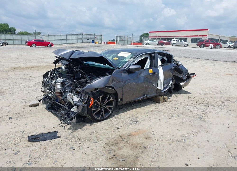 2019 HONDA CIVIC SPORT VIN: 2HGFC2F86KH597729