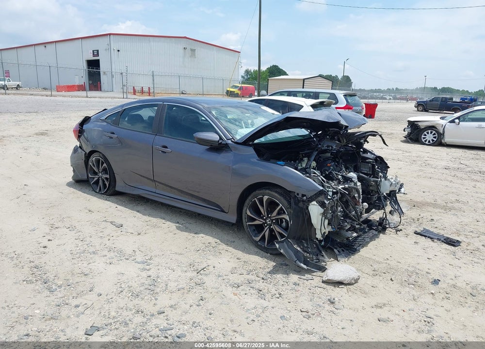 2019 HONDA CIVIC SPORT VIN: 2HGFC2F86KH597729