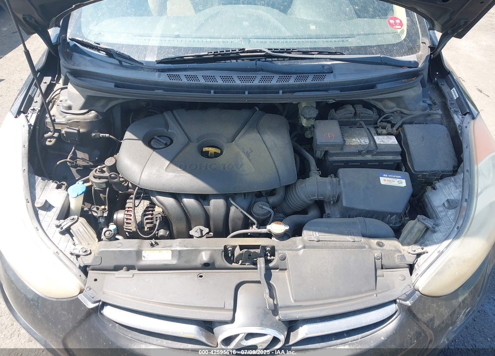 2012 HYUNDAI ELANTRA LIMITED (ULSAN PLANT) VIN: KMHDH4AE5CU181598