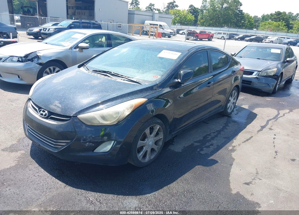 2012 HYUNDAI ELANTRA LIMITED (ULSAN PLANT) VIN: KMHDH4AE5CU181598
