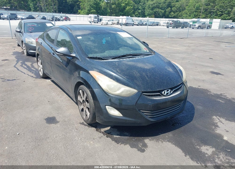 2012 HYUNDAI ELANTRA LIMITED (ULSAN PLANT) VIN: KMHDH4AE5CU181598