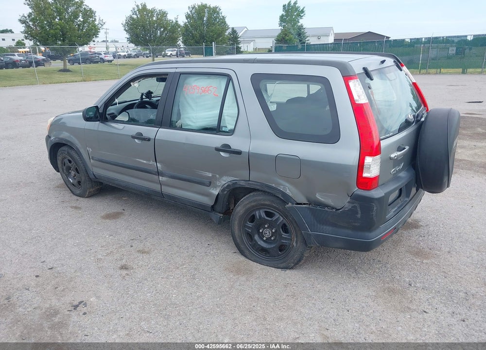 2005 HONDA CR-V LX VIN: SHSRD78555U333753