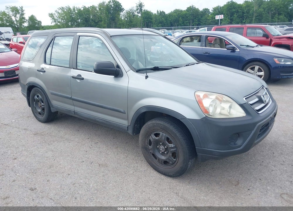 2005 HONDA CR-V LX VIN: SHSRD78555U333753