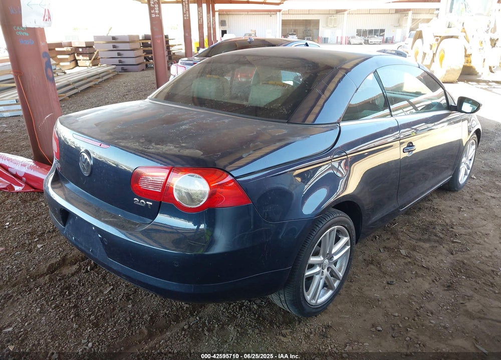 2010 VOLKSWAGEN EOS VIN: WVWFA7AH0AV018779