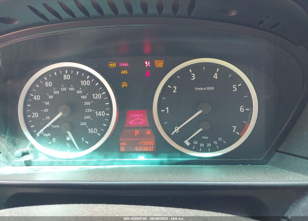 2004 BMW 530I VIN: WBANA73584B057850