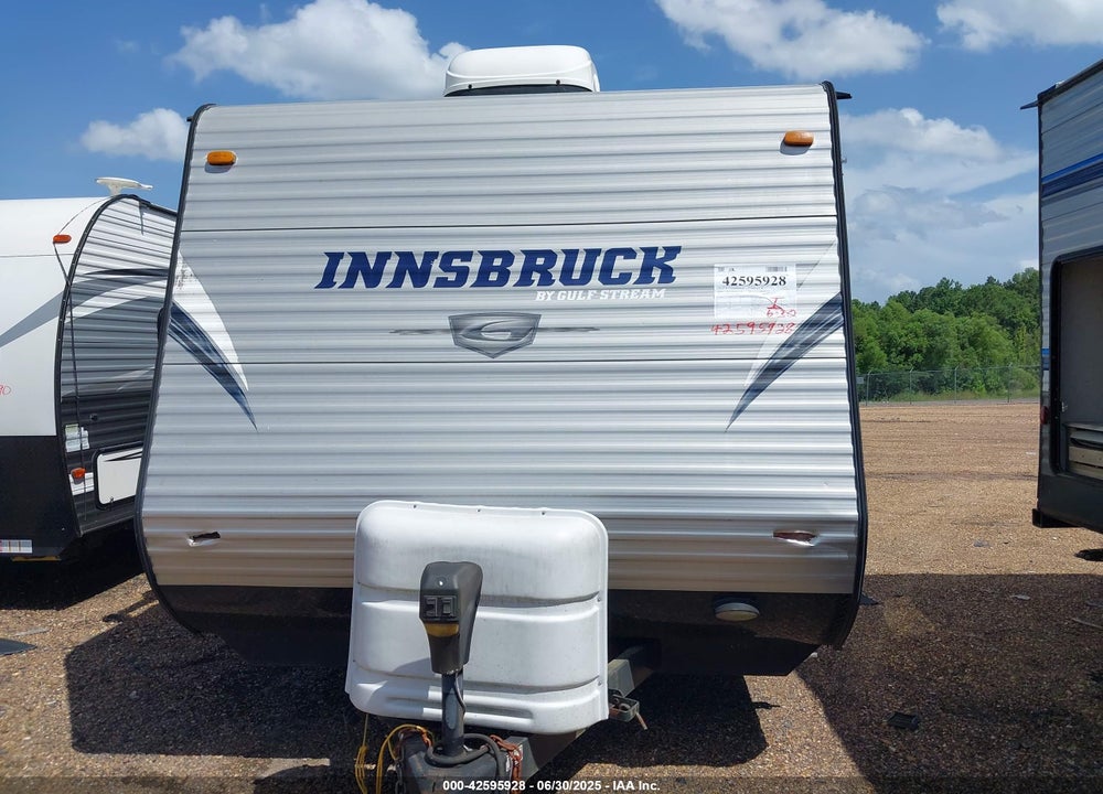 2016 GULFSTREAM TRAVEL TRAILER VIN: 1NL1GTJ2XG1120940