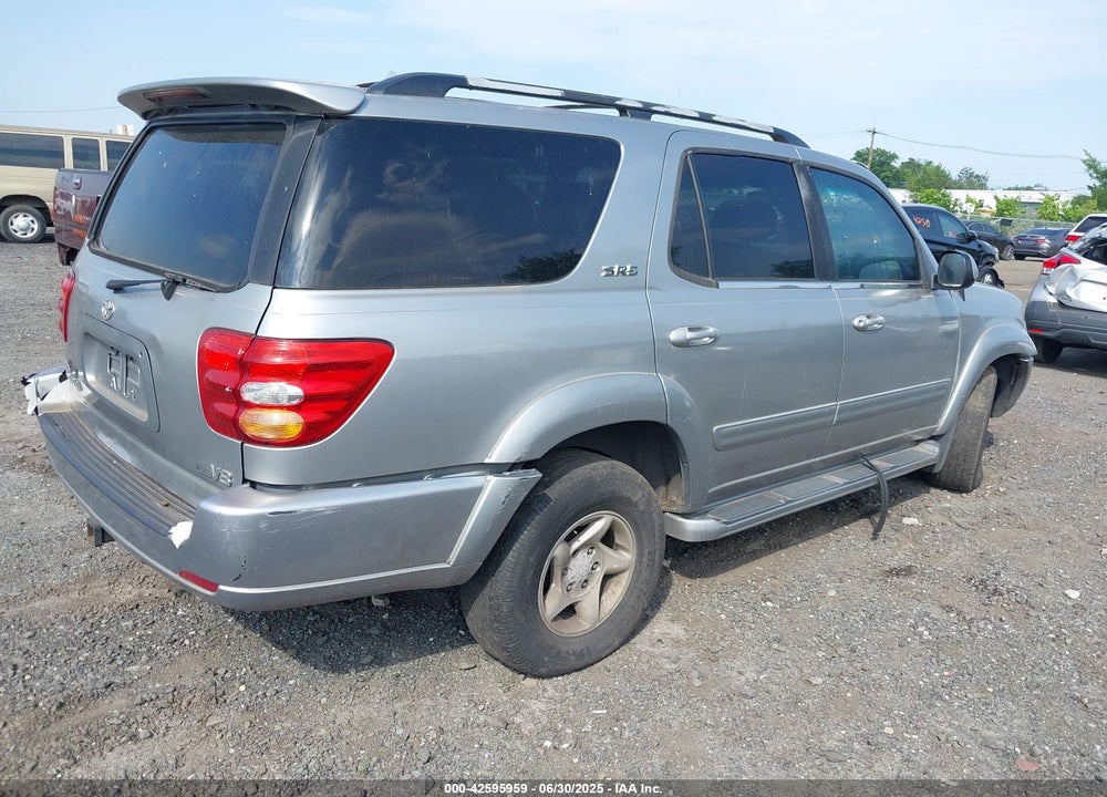 2002 TOYOTA SEQUOIA SR5 V8 VIN: 5TDZT34A92S070079