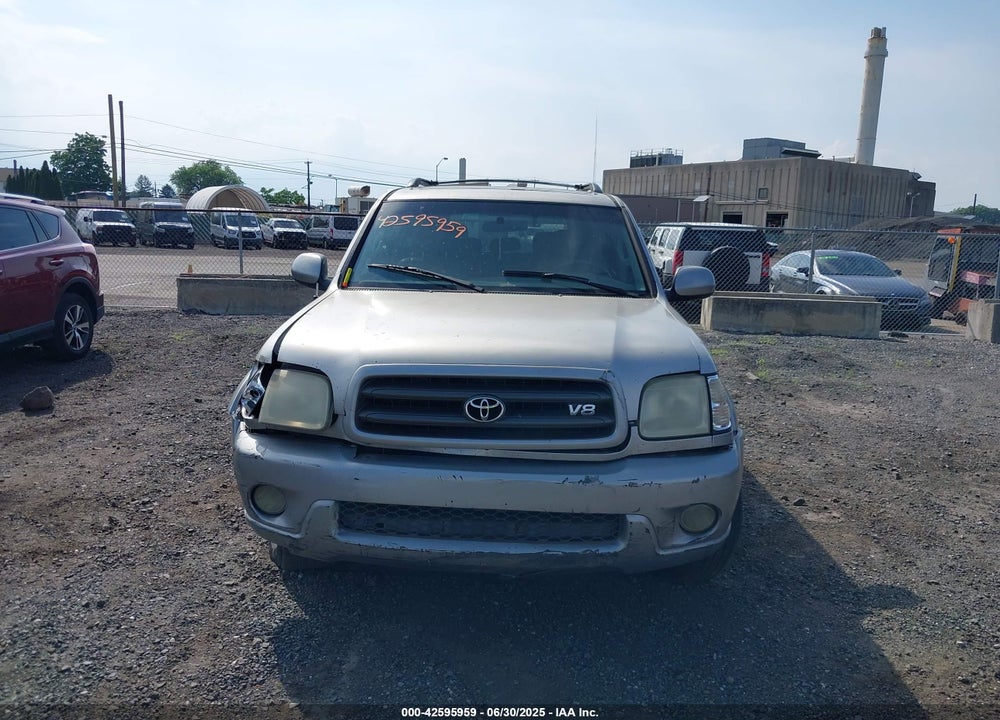 2002 TOYOTA SEQUOIA SR5 V8 VIN: 5TDZT34A92S070079