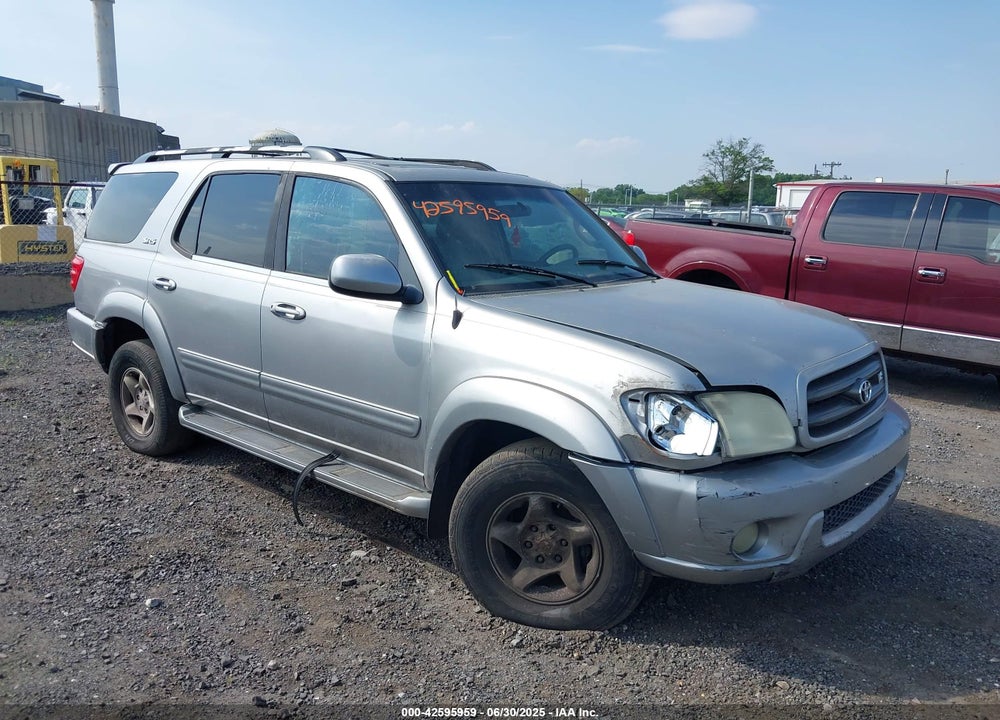 2002 TOYOTA SEQUOIA SR5 V8 VIN: 5TDZT34A92S070079