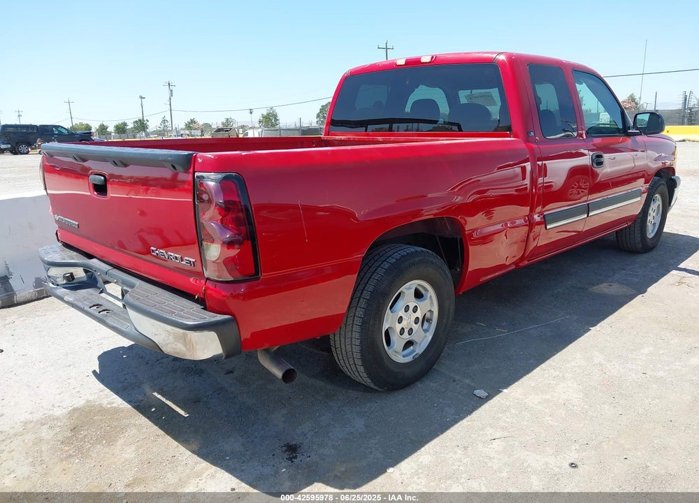 2004 CHEVROLET SILVERADO 1500 LS VIN: 2GCEC19VX41199036