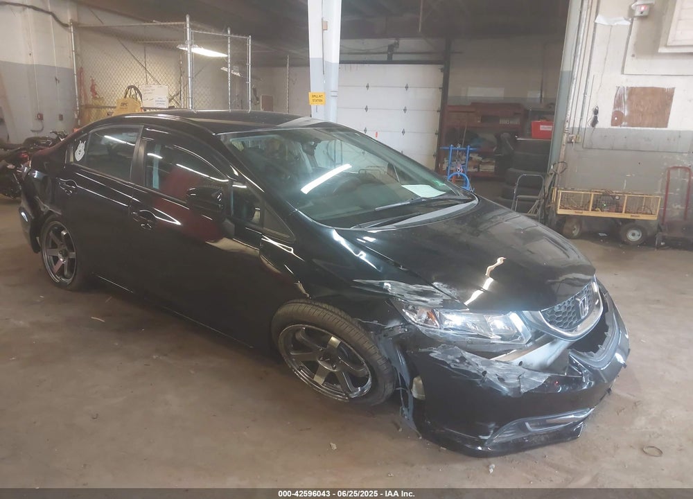 2014 HONDA CIVIC LX VIN: 19XFB2F51EE022137