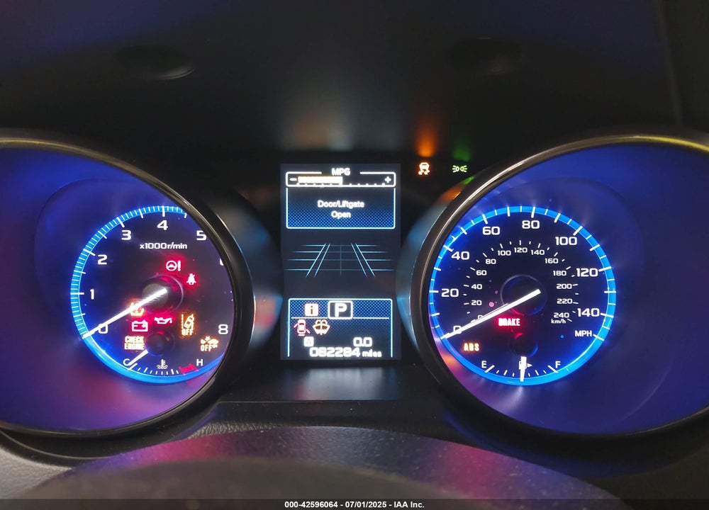 2019 SUBARU OUTBACK VIN: 4S4BSAFC5K3366169
