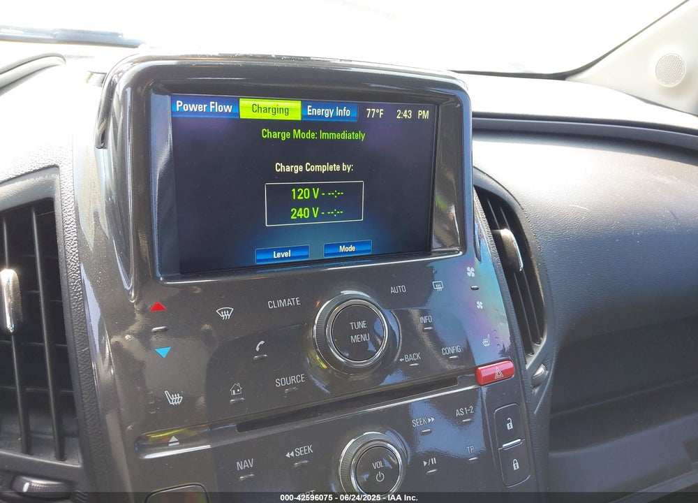 2014 CHEVROLET VOLT VIN: 1G1RH6E42EU118185