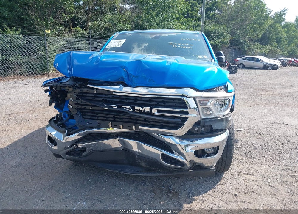 2021 RAM 1500 VIN: 1C6RRFBG0MN646763