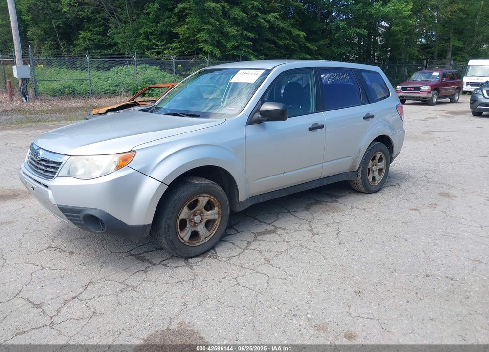 2010 SUBARU FORESTER 2.5X VIN: JF2SH6AC3AG741539