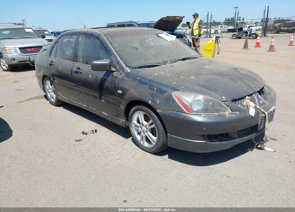 2004 MITSUBISHI LANCER RALLIART VIN: JA3AJ66F14U045123