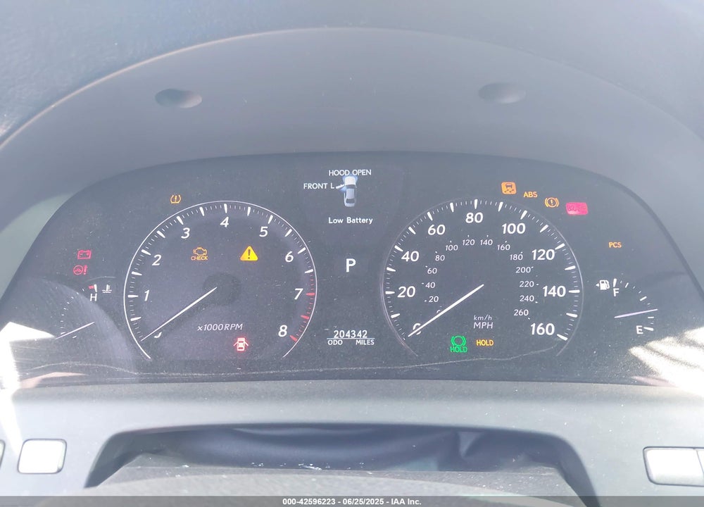 2007 LEXUS LS 460 L VIN: JTHGL46F275006371