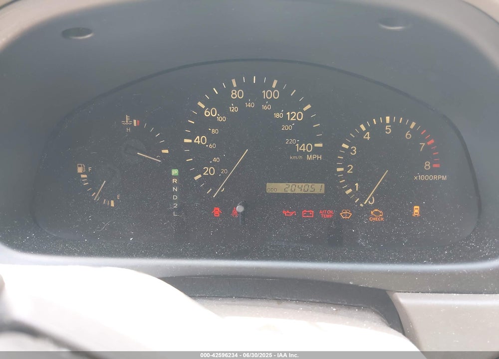 2000 LEXUS RX 300 VIN: JT6HF10U4Y0153672