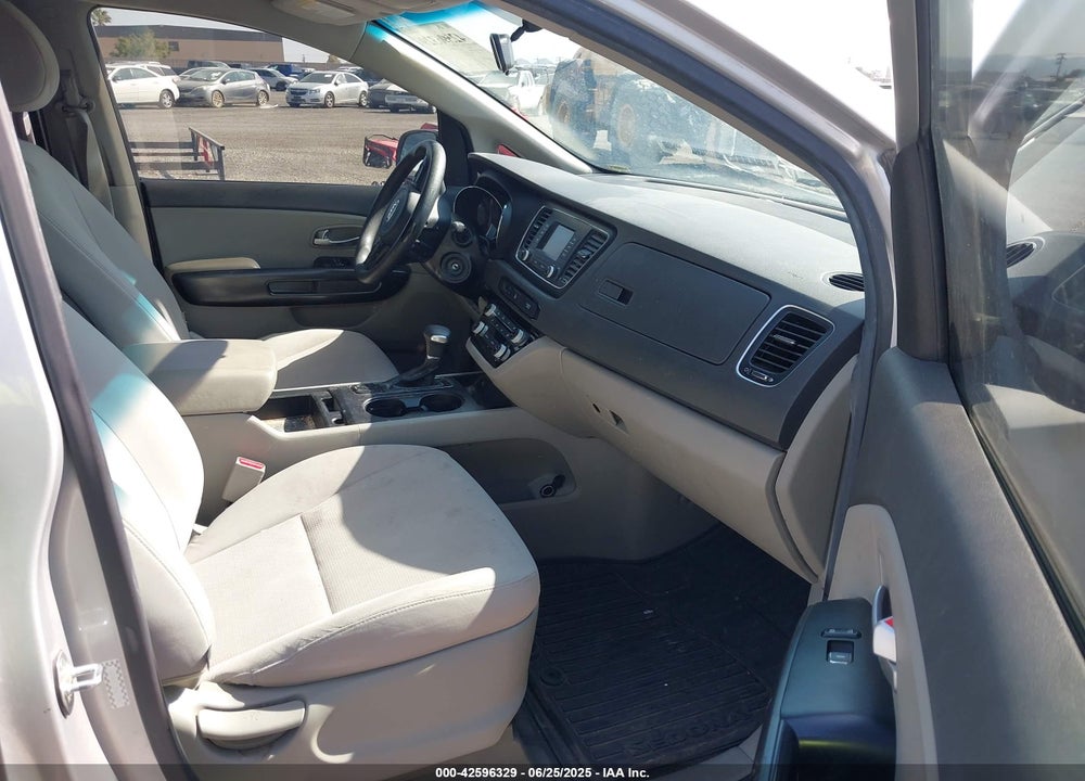 2017 KIA SEDONA L VIN: KNDMA5C13H6273443