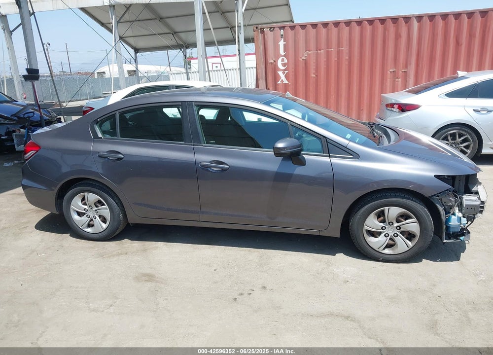 2015 HONDA CIVIC VIN: 19XFB2F50FE207085