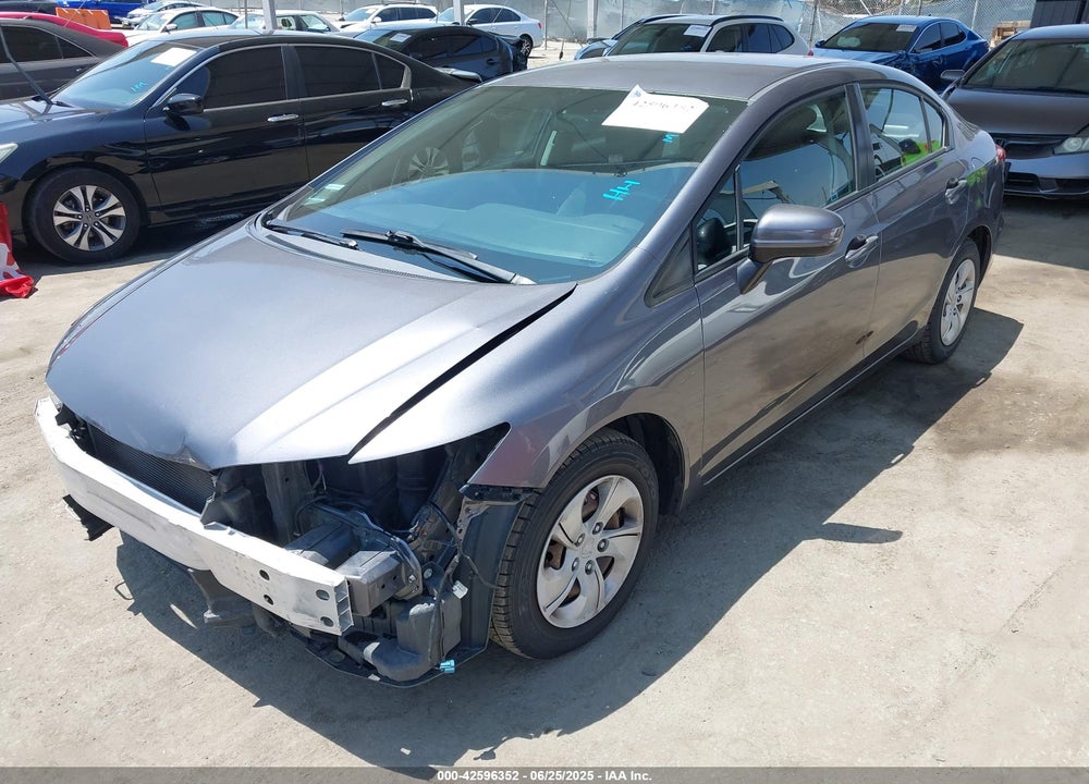 2015 HONDA CIVIC VIN: 19XFB2F50FE207085