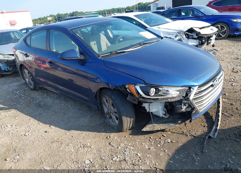 2018 HYUNDAI ELANTRA SEL VIN: 5NPD84LF9JH331987