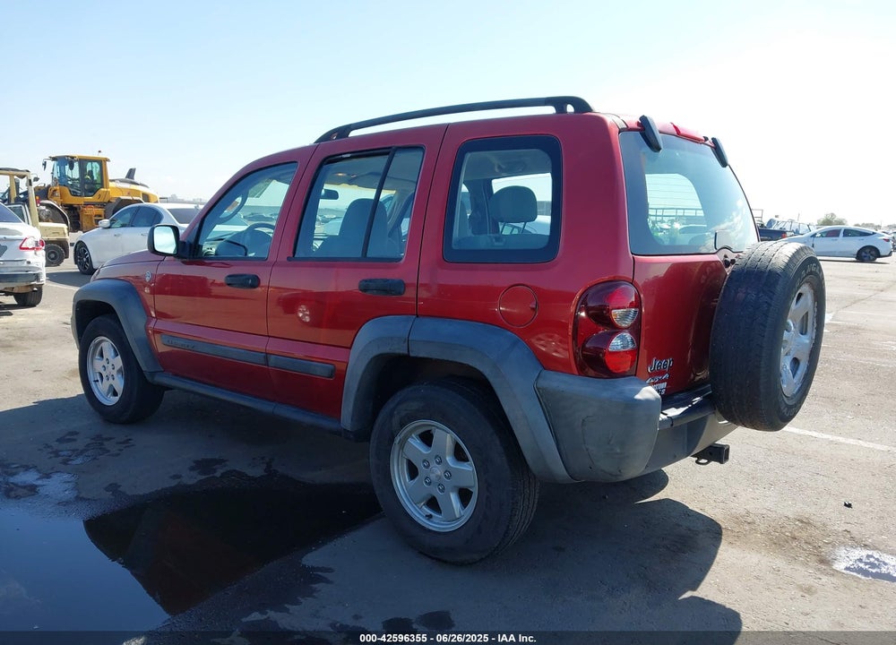 2007 JEEP LIBERTY SPORT VIN: 1J4GL48KX7W642052