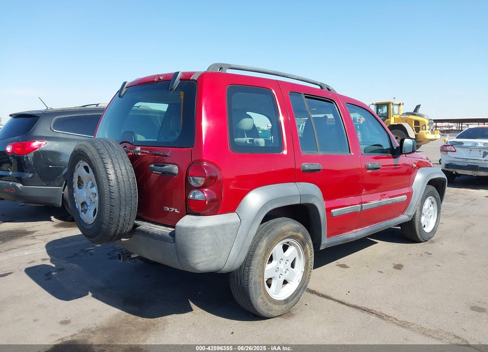 2007 JEEP LIBERTY SPORT VIN: 1J4GL48KX7W642052