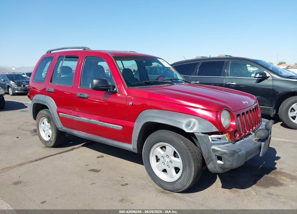 2007 JEEP LIBERTY SPORT VIN: 1J4GL48KX7W642052