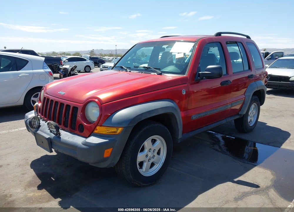 2007 JEEP LIBERTY SPORT VIN: 1J4GL48KX7W642052