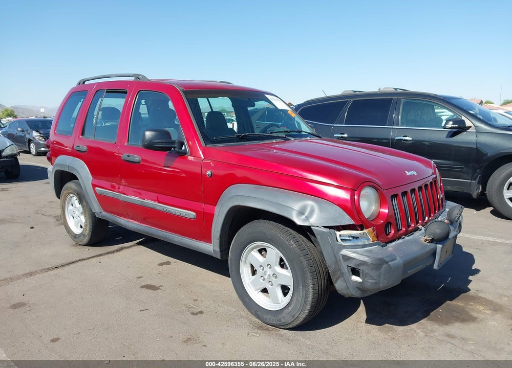 2007 JEEP LIBERTY SPORT VIN: 1J4GL48KX7W642052