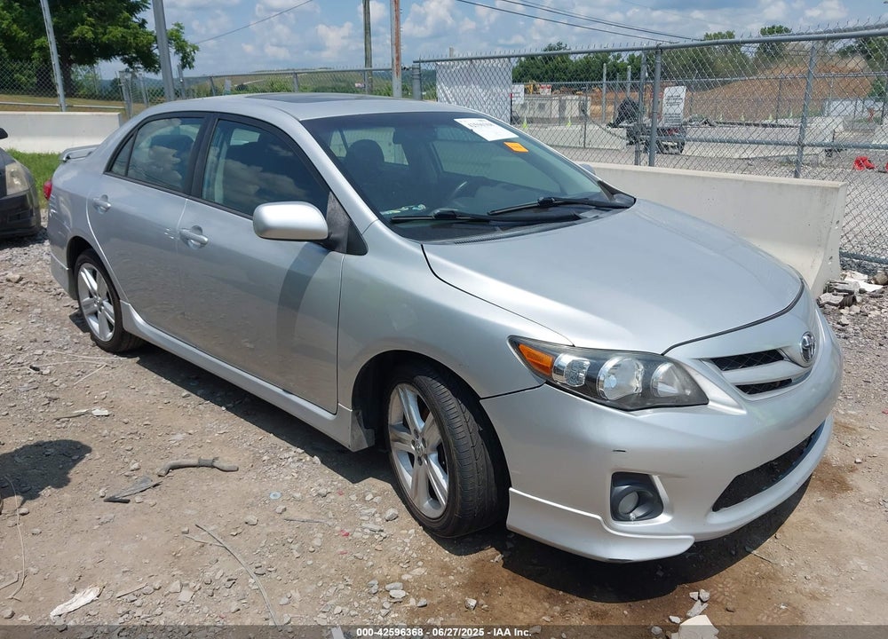 2013 TOYOTA COROLLA S VIN: 5YFBU4EE2DP099182