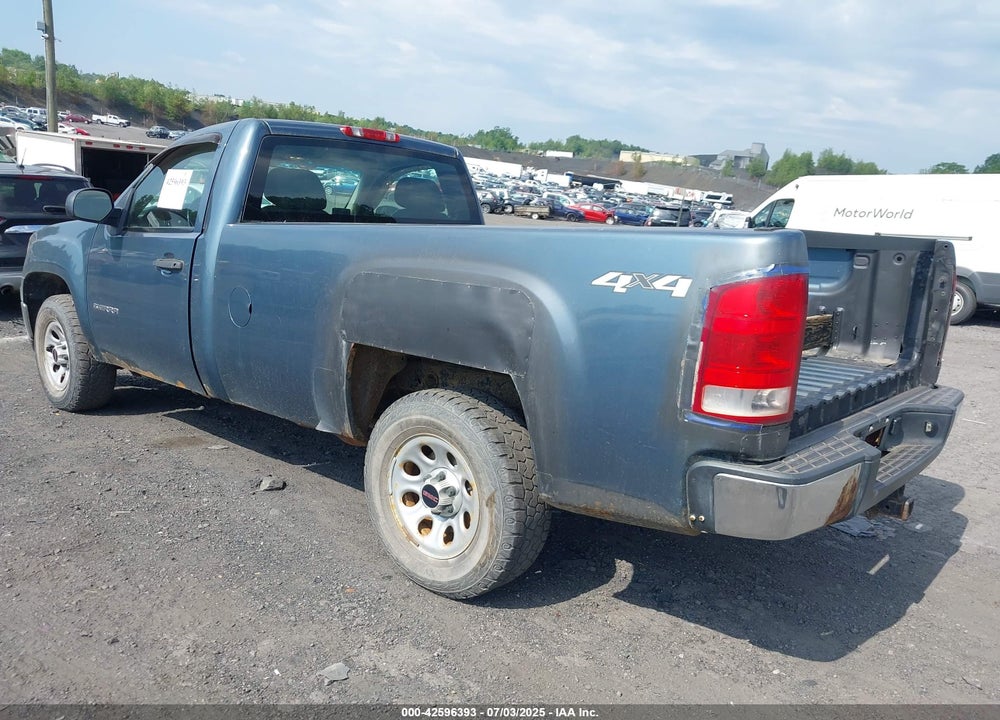 2011 GMC SIERRA 1500 WORK TRUCK VIN: 1GTN2TE01BZ202709