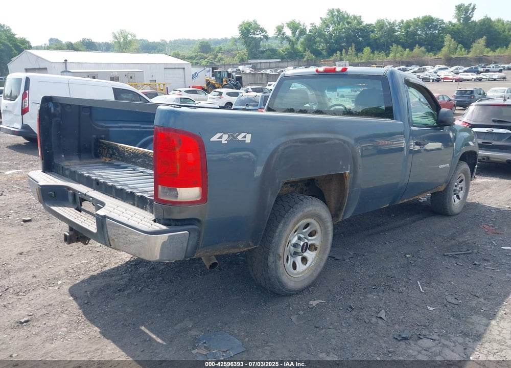 2011 GMC SIERRA 1500 WORK TRUCK VIN: 1GTN2TE01BZ202709
