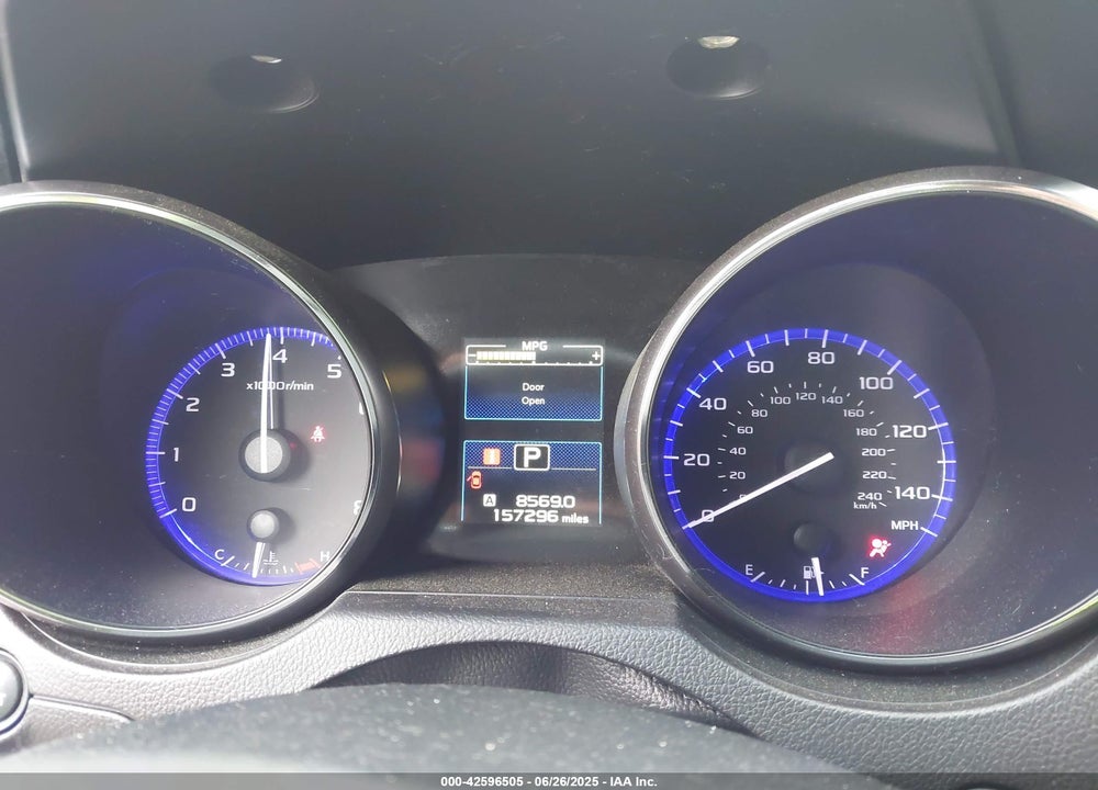 2016 SUBARU LEGACY 2.5I PREMIUM VIN: 4S3BNAD67G3039921