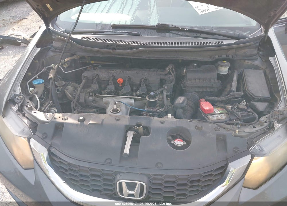 2013 HONDA CIVIC VIN: 19XFB2F56DE076824