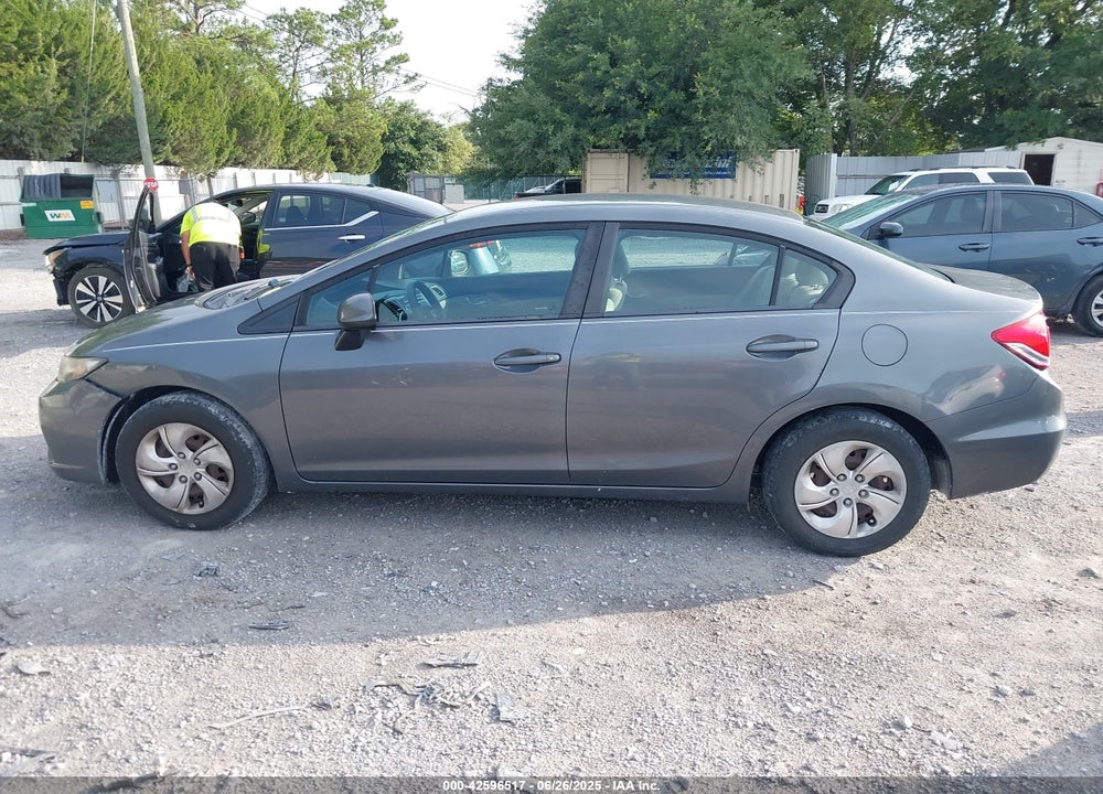 2013 HONDA CIVIC VIN: 19XFB2F56DE076824