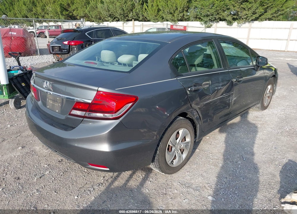 2013 HONDA CIVIC VIN: 19XFB2F56DE076824