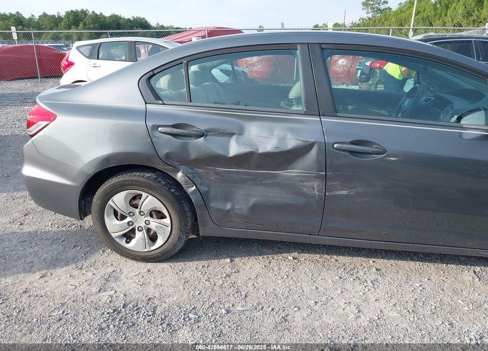 2013 HONDA CIVIC VIN: 19XFB2F56DE076824