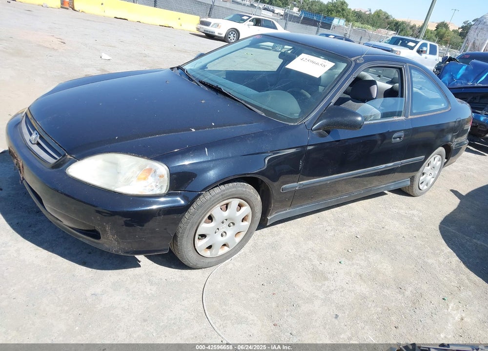 2000 HONDA CIVIC DX VIN: 1HGEJ6123YL116598