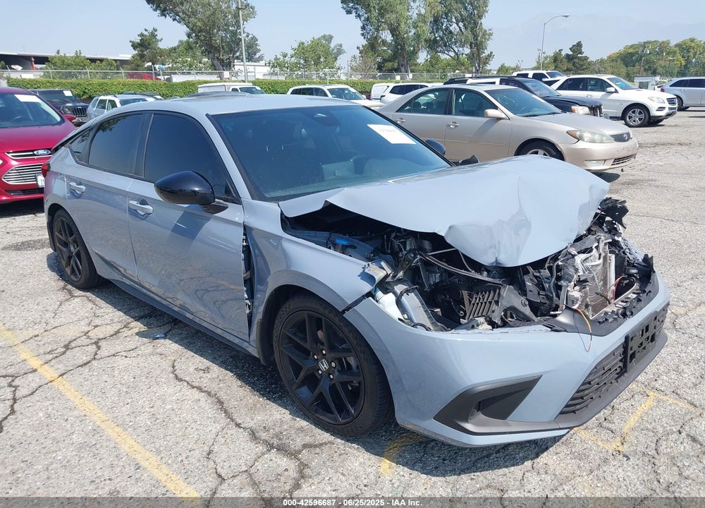 2022 HONDA CIVIC SPORT VIN: 19XFL2H86NE019805