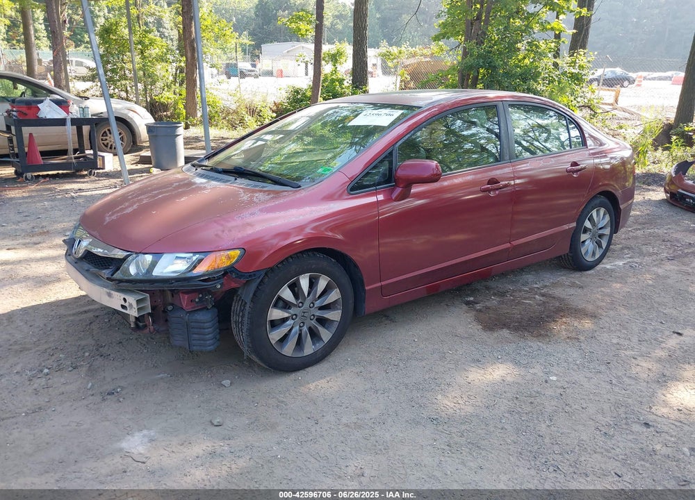 2010 HONDA CIVIC VIN: 2HGFA1F99AH511837