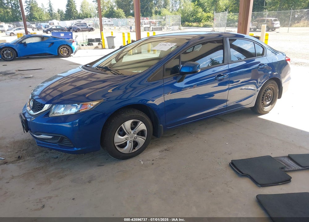 2013 HONDA CIVIC VIN: 19XFB2F55DE293975