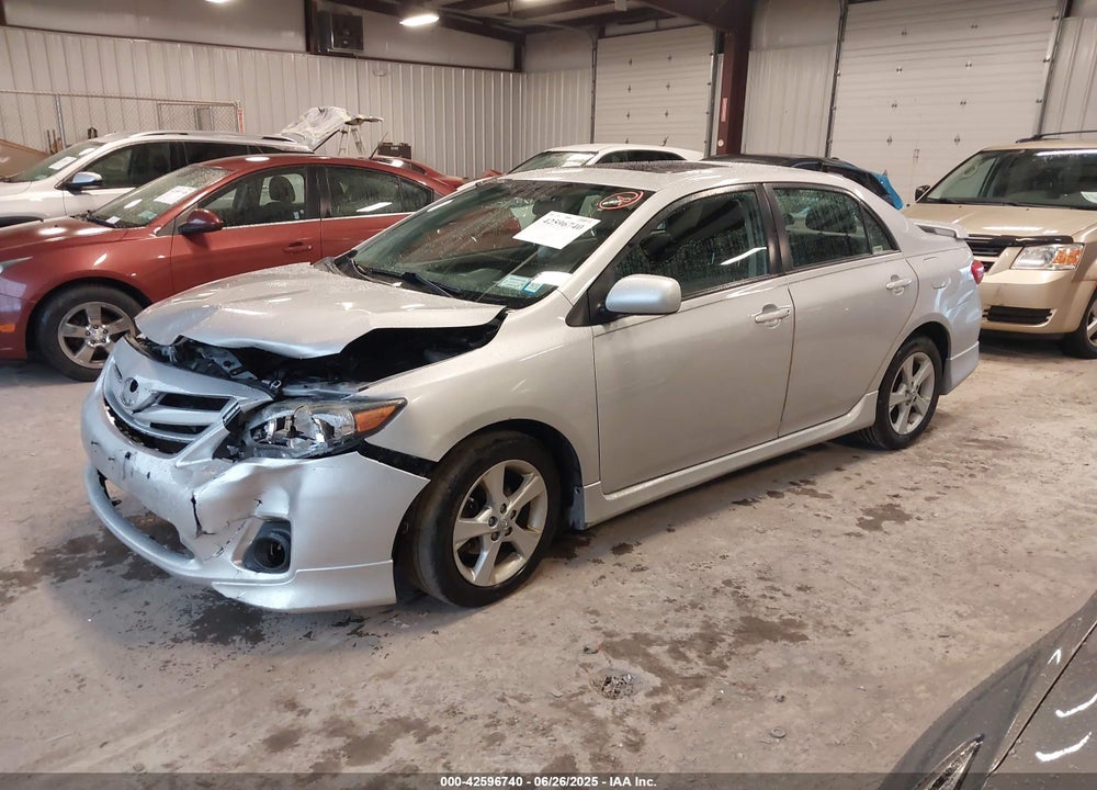 2012 TOYOTA COROLLA VIN: 2T1BU4EE3CC891596