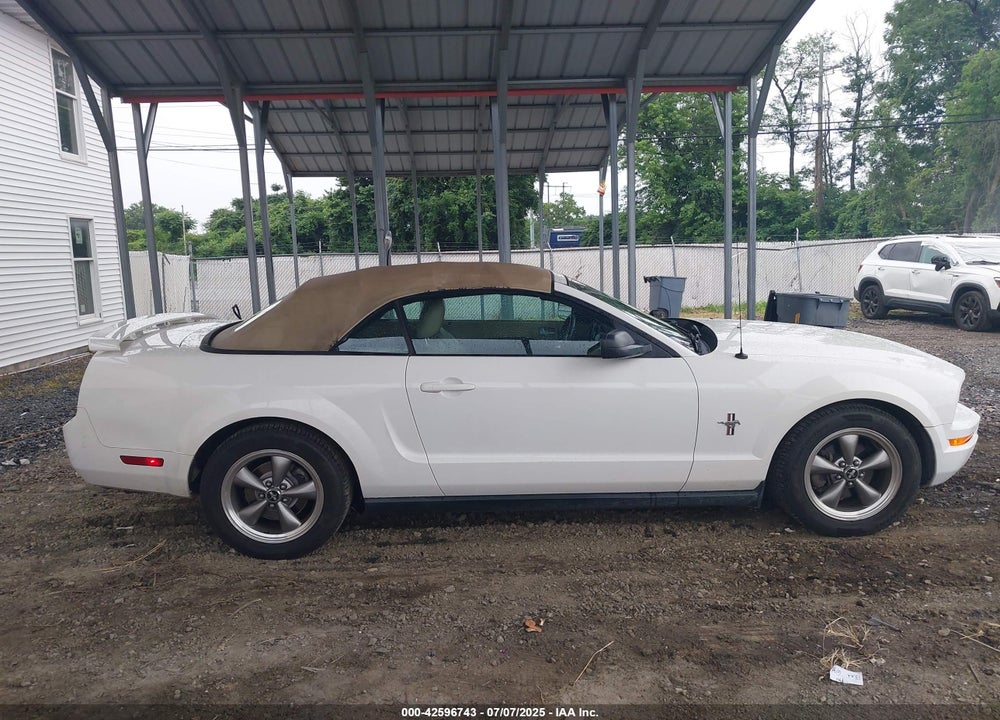 2006 FORD MUSTANG V6 VIN: 1ZVFT84N665255606