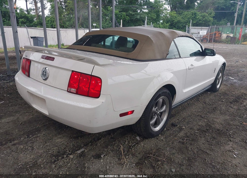 2006 FORD MUSTANG V6 VIN: 1ZVFT84N665255606