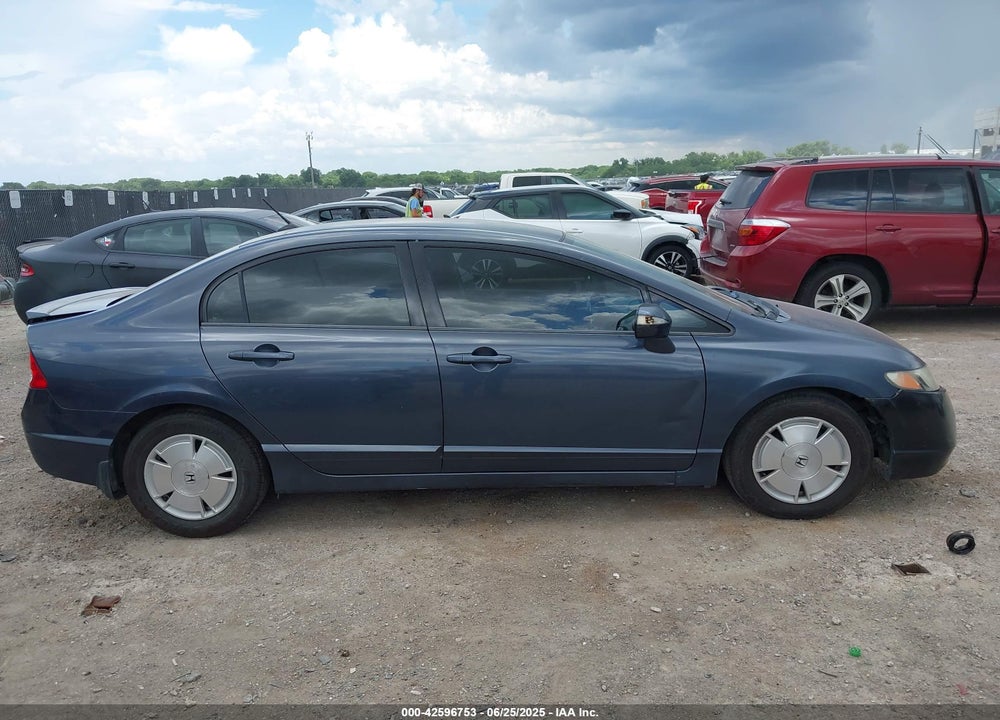 2007 HONDA CIVIC HYBRID VIN: JHMFA36267S024219